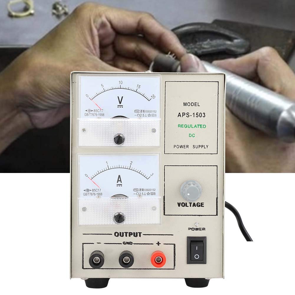 5A Multi-Function Electroplating Metallurgy Machine, Jewellery Gold Plating/Silver Plating Tool, Rapid Cooling And Cooling, Clear Voltage And Current Display, Repair Surface(US): Beauty
