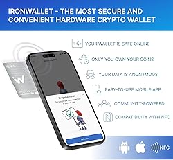 Crypto Wallet - Pack of 2 - Metal Design Card for