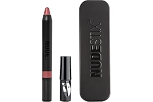 Nudestix Intense Matte Lip + Cheek Pencil – 3-in-1 Long-Wear Matte Lipstick, Lip Liner & Blush Stick | Waterproof, Vegan, Preservative-Free