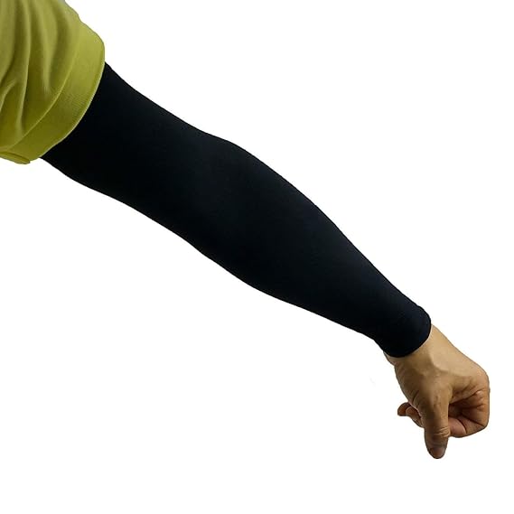 MarkFit, Nylon Arm Sleeve For Men & Women (Free, Black) Amazon.in