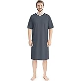 Utopia Care Men's Hospital Gown Soft and Comfortable Patient Gown