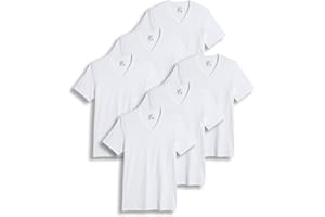 Jockey Men's Undershirt Classic V-Neck Undershirt - 6 Pack