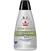 Bissell Little Green Spot & Stain Cleaning Solution with OXY and StainProtect, for All Leading Portable Carpet & Upholstery D