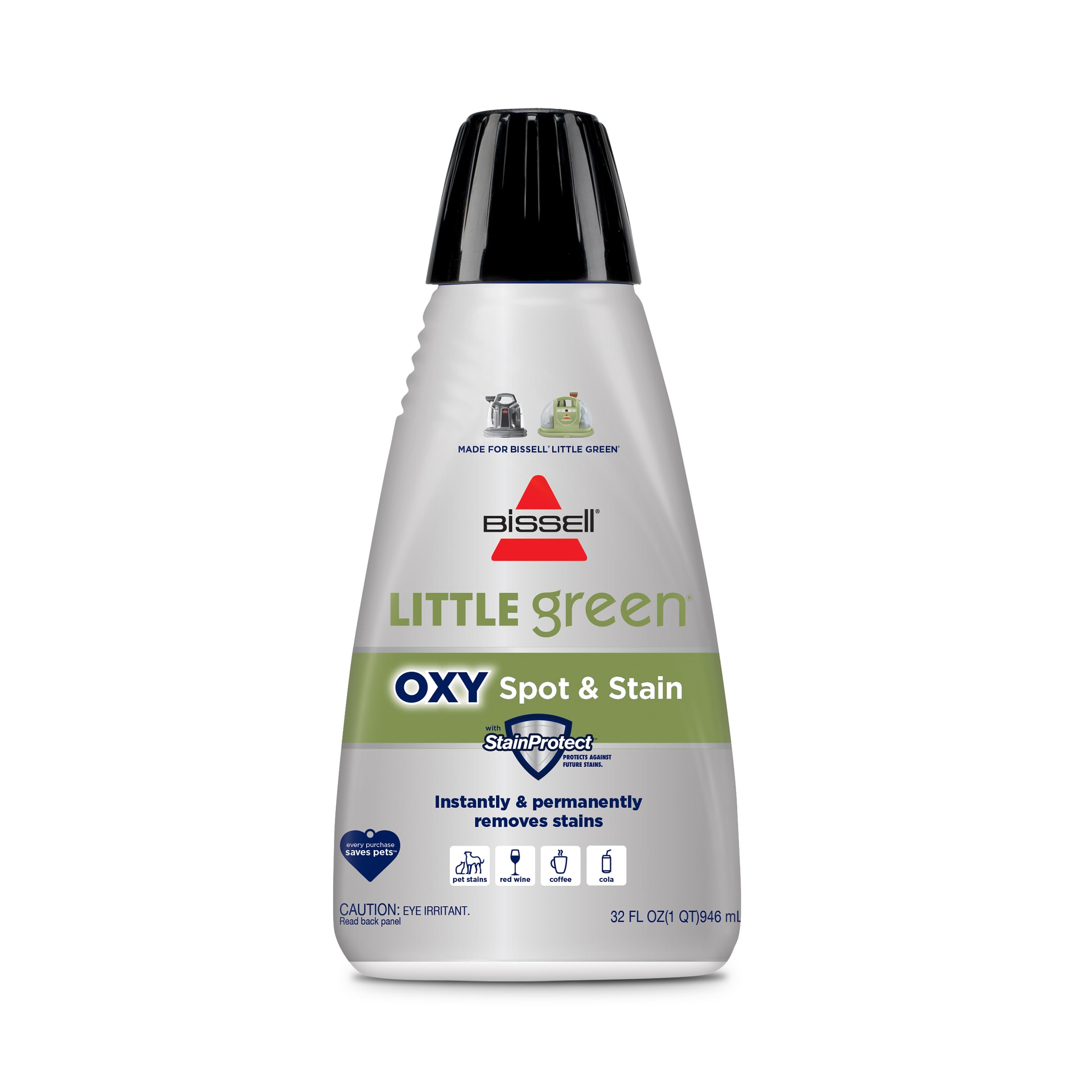 Photo 1 of Bissell Little Green Spot & Stain Formula for Portable Carpet Cleaners, 2038G