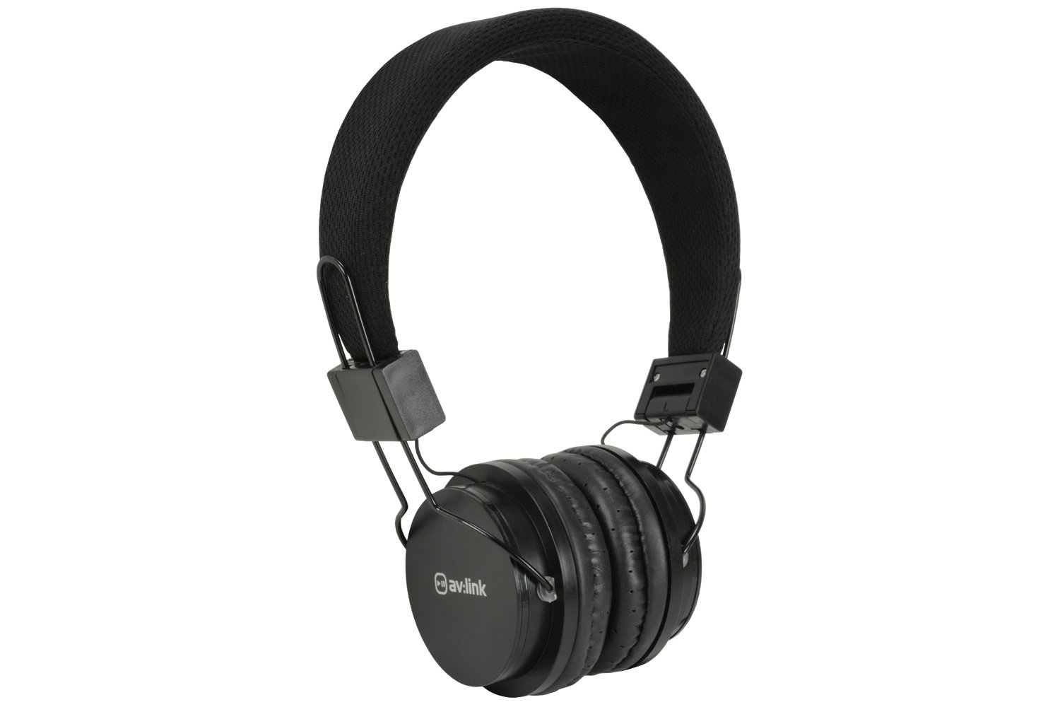 AV:Link | Children's Educational Headphones with in-line Microphone | Black