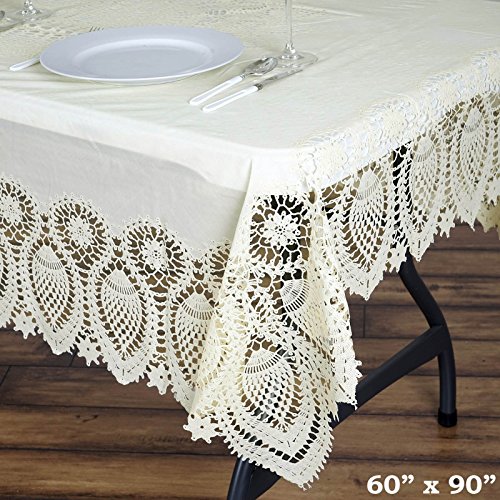 Vinyl Lace Tablecloth Rectangle Towels and other kitchen accessories