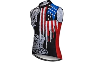 Weimomokey Cycling Vest Men Cycling Shirt Sleeveless Biking Clothing Jacket Cycling Jersey