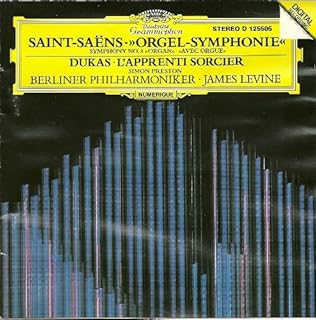 Saint Saens Orgel Symphonie Symphony No 3 Organ Avec Orgue Dukas L Apprenti Sorcier Vinyl Lp Record Amazon Com Music