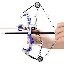 18.9-inch Stainless Steel Bow And Arrow - Mini Composite Bow For Indoor Target Practice