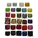 Hisea 120 Meters Fly fishing Ice Chenille Fly Tying Materials Flash Chenille Line Specificly 12 Colors