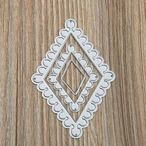 image for Cutting Dies,Pollyhb Metal Cutting Dies Stencils Scrapbooking Embossin