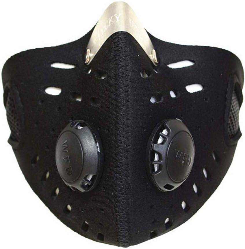 Novania Face Cover, Multi Layer Dustproof Breathable Mouth Cover, Cotton Reusable Ear Loop Half Face Safety Cover Respirator, Washable Anti Pollution Allergy Facial Shields for Man Woman