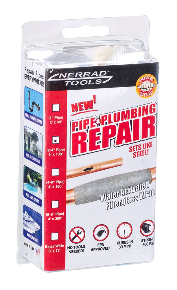 Nerrad Tools NTPW3108 Pow R Wrap Bandage, Grey