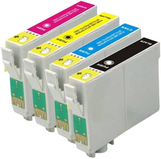 4 compatible ink cartridges for Epson Stylus printers S22 SX125 SX420W