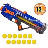 NextX Power Popper Rival Gun With Refill Balls, High Capacity Air Powered Foam Ball Blaster for 8 Years old