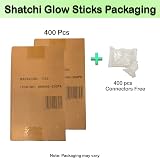 SHATCHI Glow Sticks Pack 400Pcs Neon Party Glow in the Dark Accessories view 4