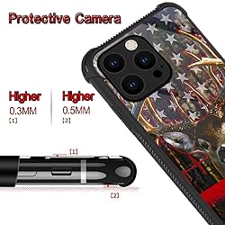 TnXee Compatible with iPhone 14 Case,Deer Hunting