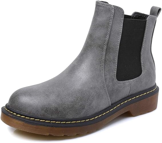 Amazon Joyto レディース ショートブーティー チェルシーブーツ アンクルブーツ ローヒール 歩き安い カジュアルシューズ サイドゴアブーツ 裏ボア加工 保温 秋冬用 美脚 通勤 通学 Joyto ブーツ ブーティ