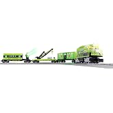 Lionel Area 51 UFO Recovery Electric O Gauge Train Set with Remote, Age 14+ | Bluetooth 5.0, Remote Control, Freight Cars &amp; FasTrack, Lights &amp; Sounds Ready to Run, Ages 14+