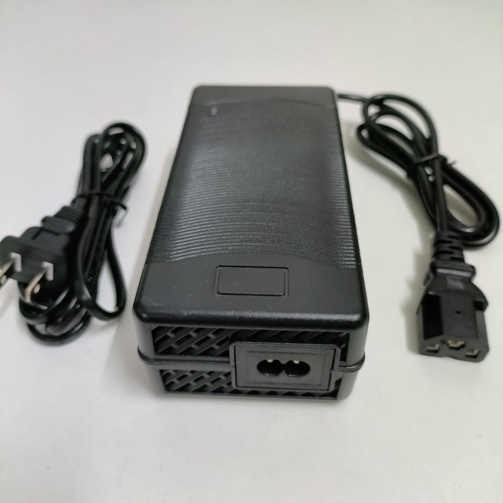 48 Volt 3.0 Amp Quick-Charge 3-Pin Battery Charger for eWheels EW-36 EW-02 EW-11 EW-19 EW-20 EW-38 EW-46 EW-66 EW-72 and 48V Scooters, Go-Karts, Big Toys Baja, FitRight, Go-Bowen, MotoTec