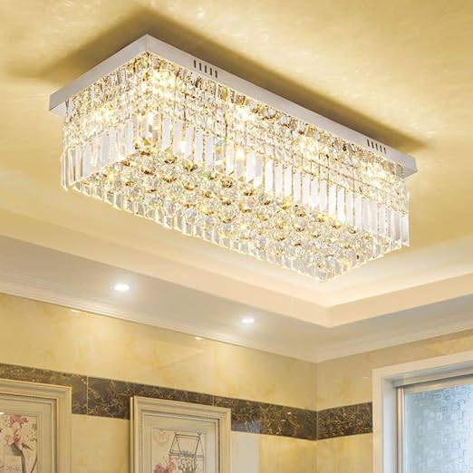 llevada moderna techos de luz cristal