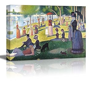 Sunday Afternoon On The Island Of La Grande Jatte - Canvas Print
