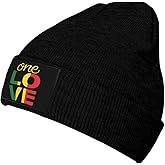 Noasqll Adult Knit Beanie Warm Knitted Hat Acrylic Knit Cuffed Cap Winter Stretchy Ski Cap Streetwear for Men Women Black