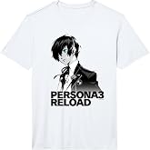 Mens Persona 3 Reload Protagonist Status Screen Image (Lt) ATLUS Performance T-Shirt