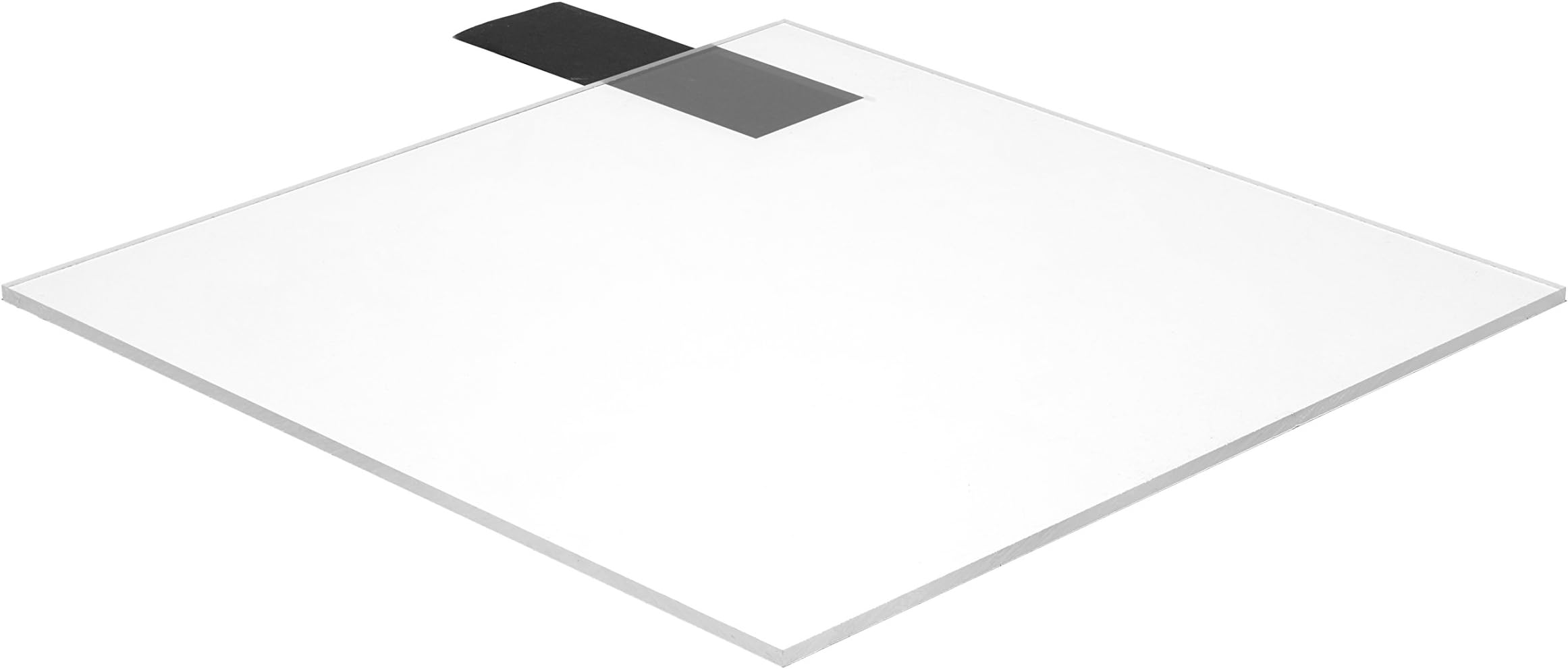 Falken Design CL1-0/1224 Acrylic Clear Sheet, 12" Width, 24" Length, 1" Thick