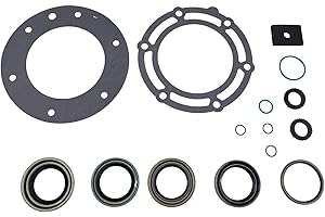 HOLDWELL NP208 NP241 Transfer Case Gasket Seal Kit TSK-208 TSK208 compatible with New Process 208 241 241C 1980-1999 GM Chevy Ford Dodge Jeep Vehicle