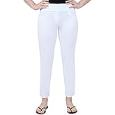 Ruby Rd. Womens Womens Mid-Rise Pull-on Straight Solar Millenium Tech Ankle Pant