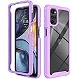 Kukoufey Case for Motorola Moto E32 Case Cover,Anti-Fall and Shock-Absorbing Protective Cover Case for Motorola Moto E32 / Moto E32S 4G / Moto G22 XT2831-3 Case Purple
