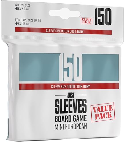 just sleeves standard card game Just Sleeves