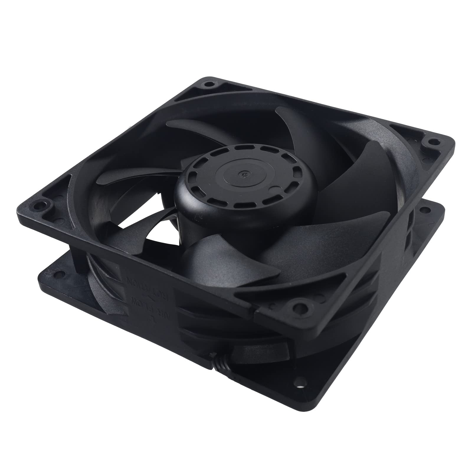 VTRETU Mining Cooling Fan,Advanced Silent Fan for Computers and Servers 5000 RPM,110V~240V,4 pin,DC(120 * 120 * 25mm)