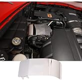 Stainless Engine Bay Side Panel Cover for Chevrolet Corvette C6 2005-2013 Hood Engine Trim,Battery Baffle, Fuse Box,Guide Channel Cover,Engine Interior Accessories (Engine Alternator Cover)