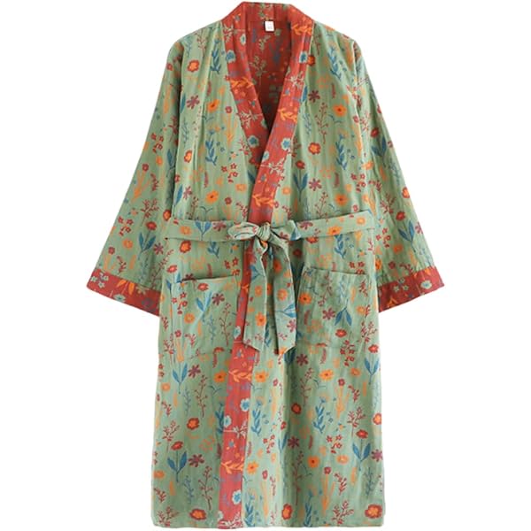 white christmas dresses Brushed Cotton Flannel Dressing Gown | Bonsoir of London main image 1