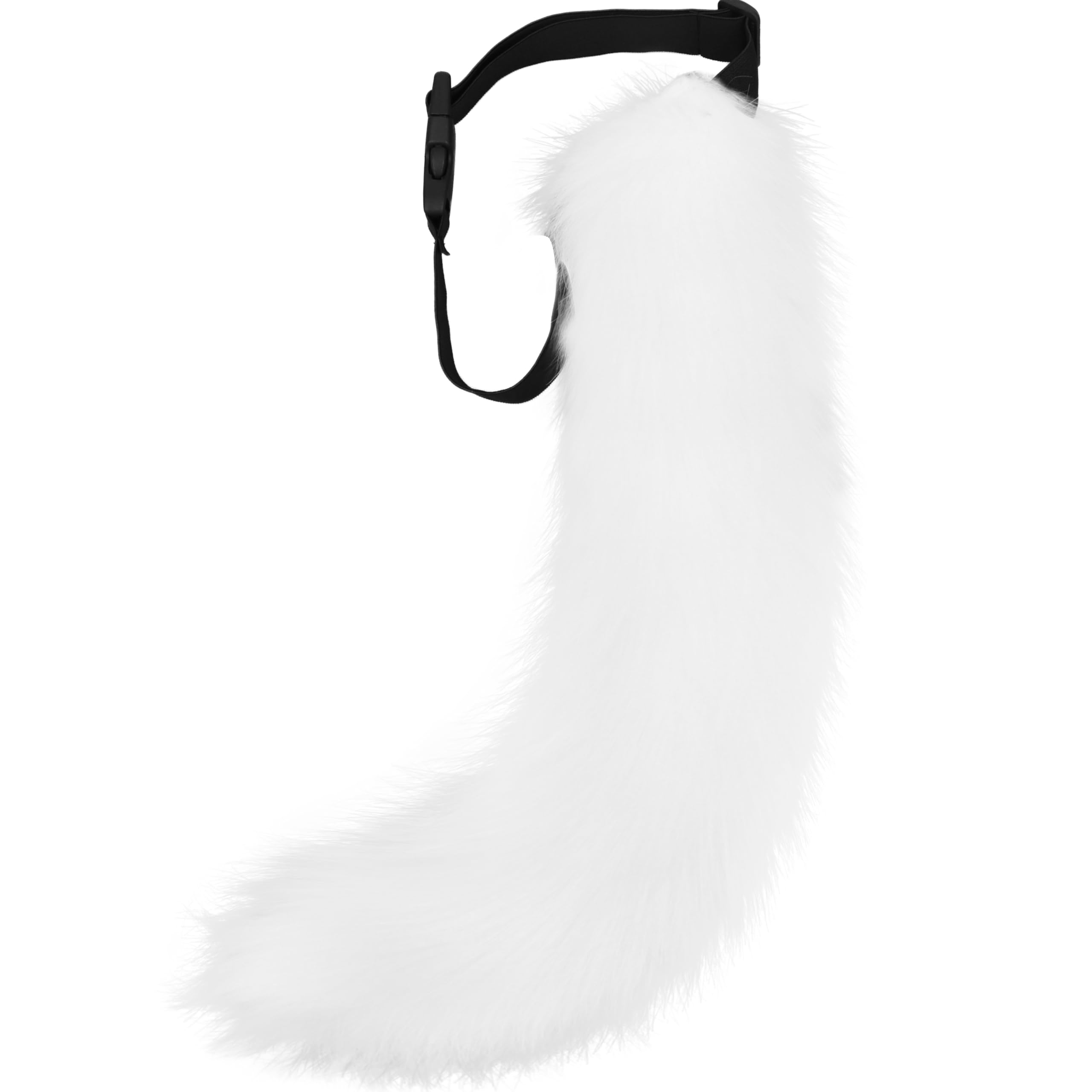 DRESHOW Faux Fox Fur Tail Cosplay Party Halloween Christmas Costume Fluffy Cat Tail for Women