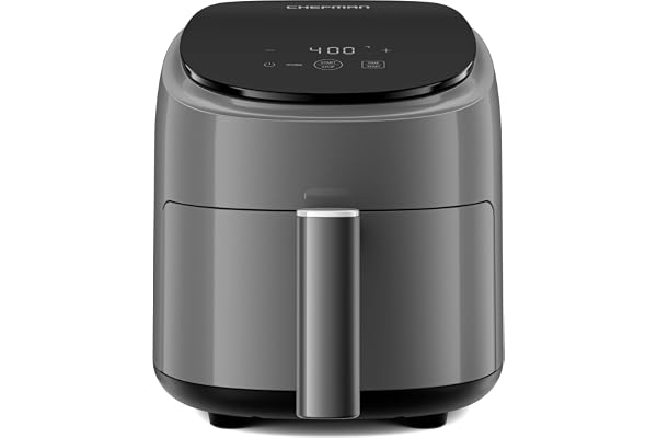 Chefman 2 Qt Mini Air Fryer – Compact and Space-Saving Air Fryer, PFAS-Free Nonstick Basket, Quick & Easy Meals in Minutes, P