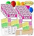 Garage Sale Sign Kit with Pricing Stickers and Wood Sign Stakes (A802G)