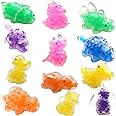 1PCS Worparsen Decompression Toy Bright Colors Relieve Stress Smooth Edge Clear Texture Dinosaur Pinch Toy Kids Toy Random Color