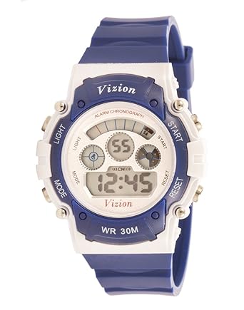 Vizion Digital Multi-Color Dial Childrens Watch -8552B-4