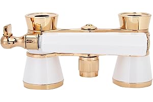 Opera Binocular Telescope Theater Portable Lens BK7 Central Focus 3 Power Magnification 25mm Optics for Women Girls Children 