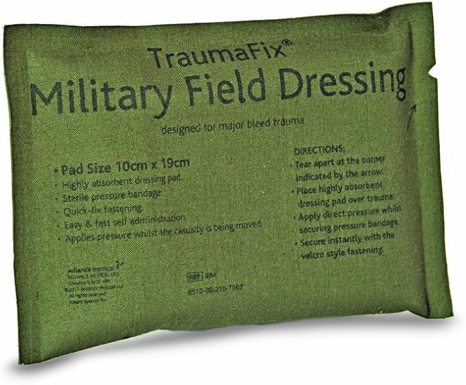 TraumaFixMilitary Field Dressing Sterile (5GM000964) Amazon.co.uk