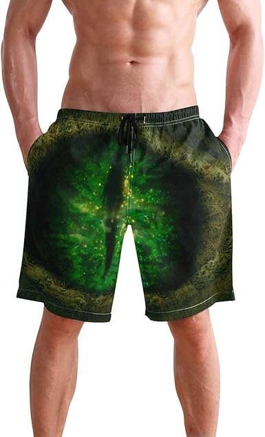 dark green swim trunks