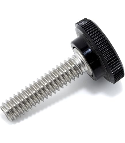 Stainless Steel Thumb Screws – 1/4-20 X 2 Inch – Pack Of 6 – Knurled Head By ShearLoc – Made In USA