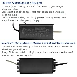 Fankerba Aluminium IP66 100W LED Driver 3000mA