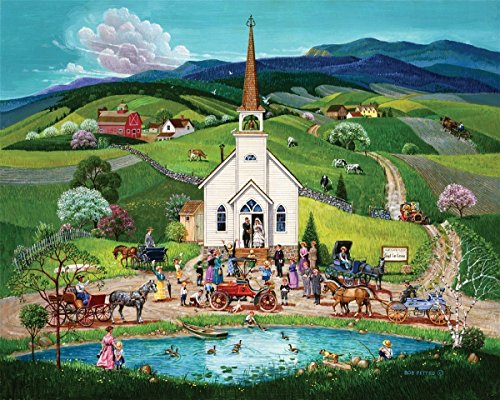 Springbok Puzzles Spring Wedding Jigsaw Puzzle (100 Piece)