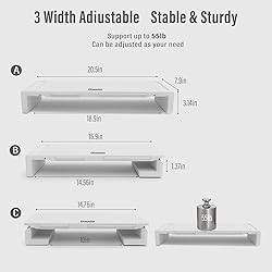 OImaster Monitor Stand Riser, Foldable Computer