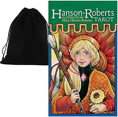 Shop4top Hanson-Roberts Tarot Cards Deck and Bag