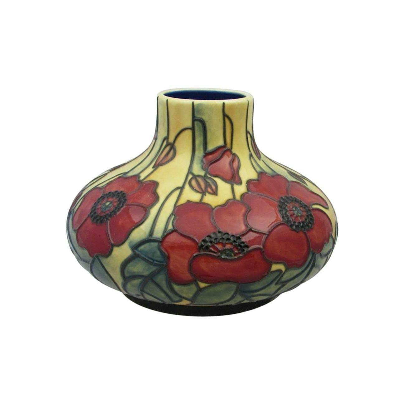 Old Tupton Ware Poppy Squat Vase